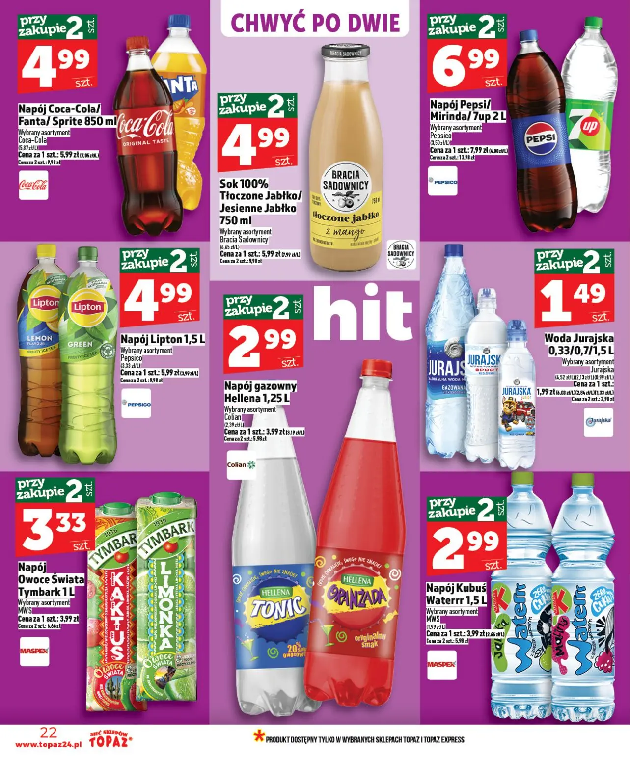gazetka promocyjna Topaz Ceny małe - Strona 22