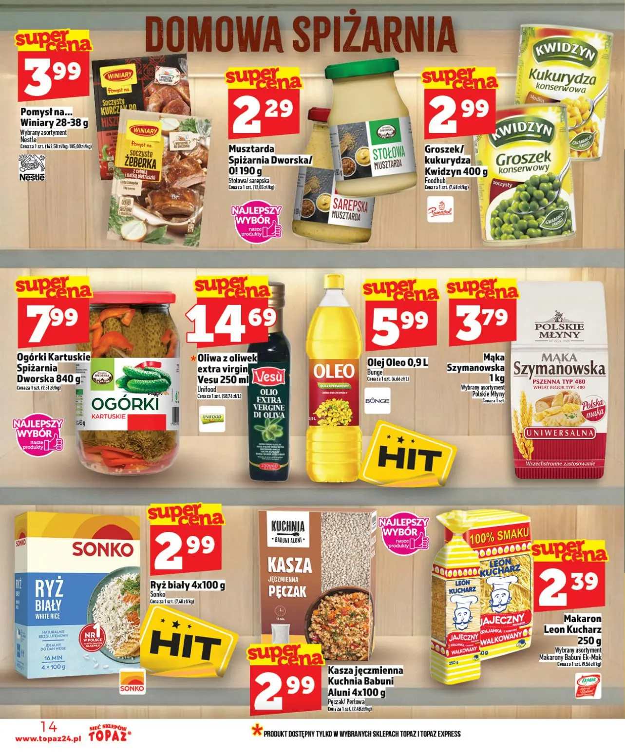 gazetka promocyjna Topaz Warszawa - Strona 14