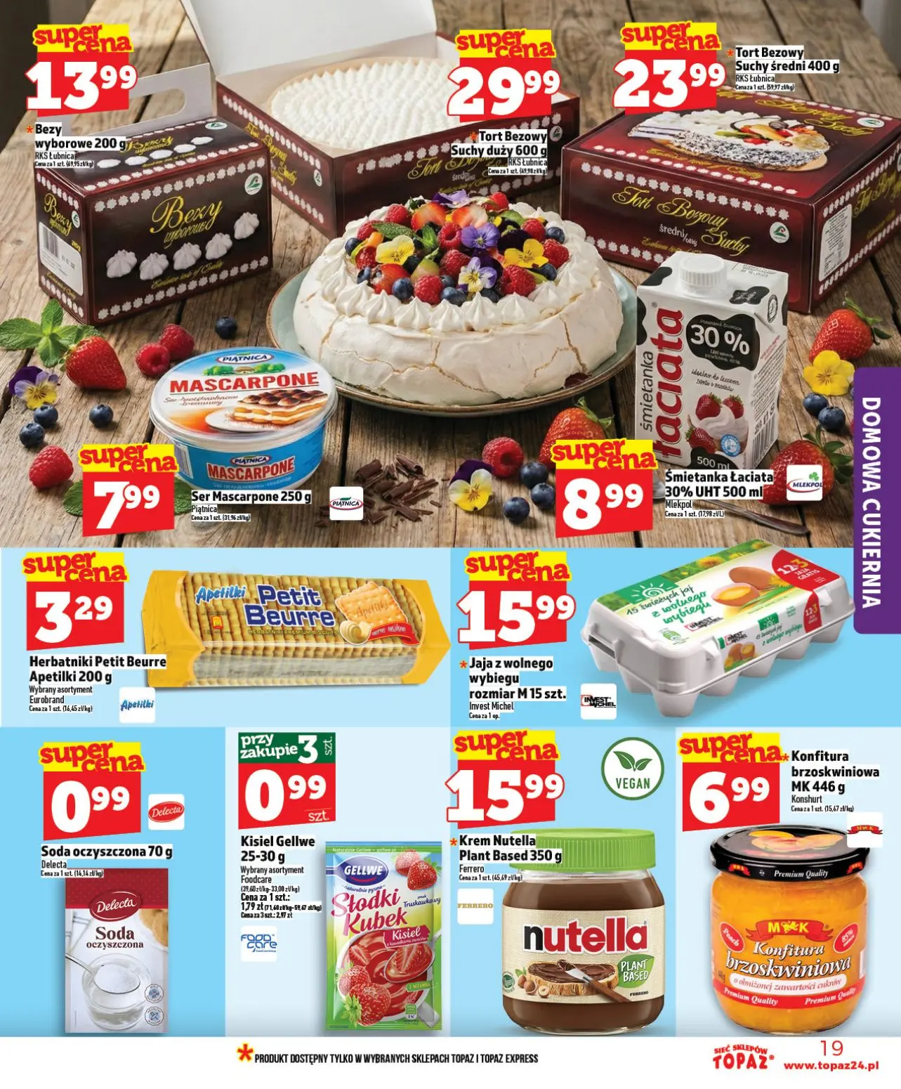 gazetka promocyjna Topaz Warszawa - Strona 19