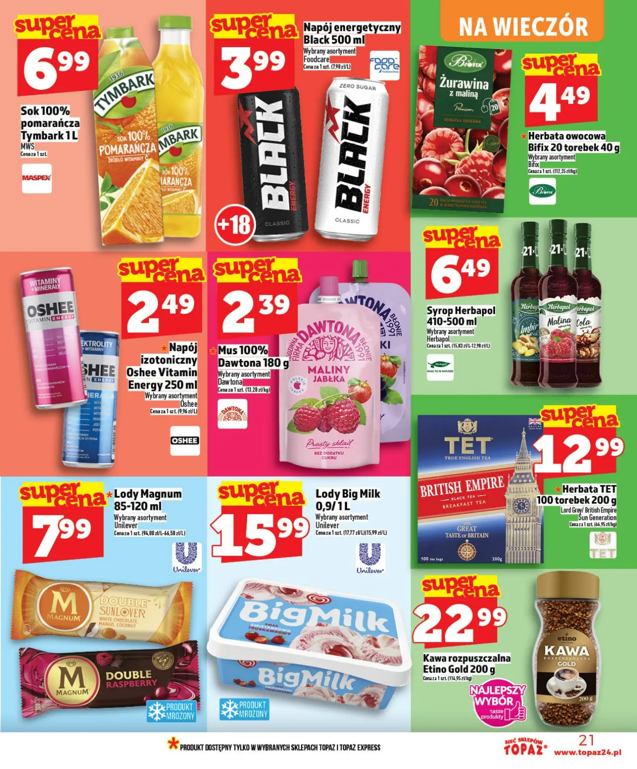 gazetka promocyjna Topaz Warszawa - Strona 21