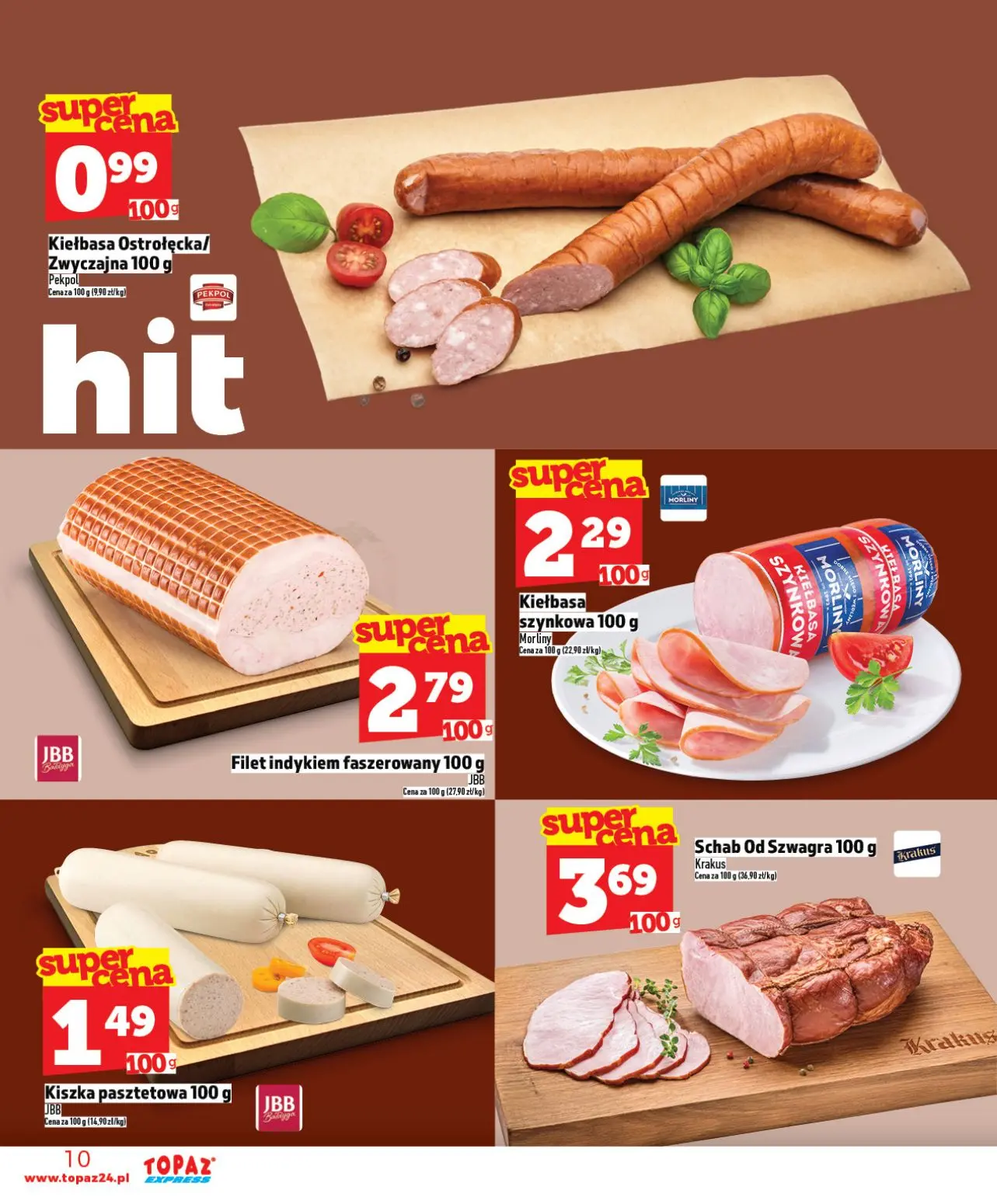 gazetka promocyjna Topaz Express - Strona 10