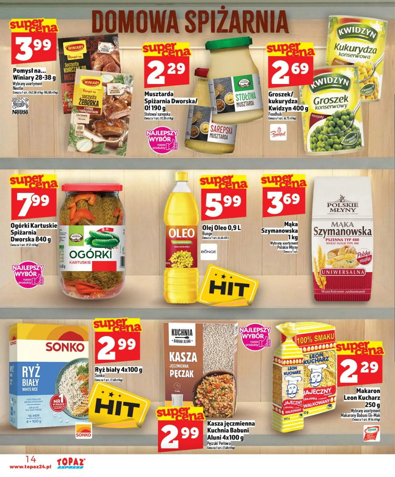 gazetka promocyjna Topaz Express - Strona 14