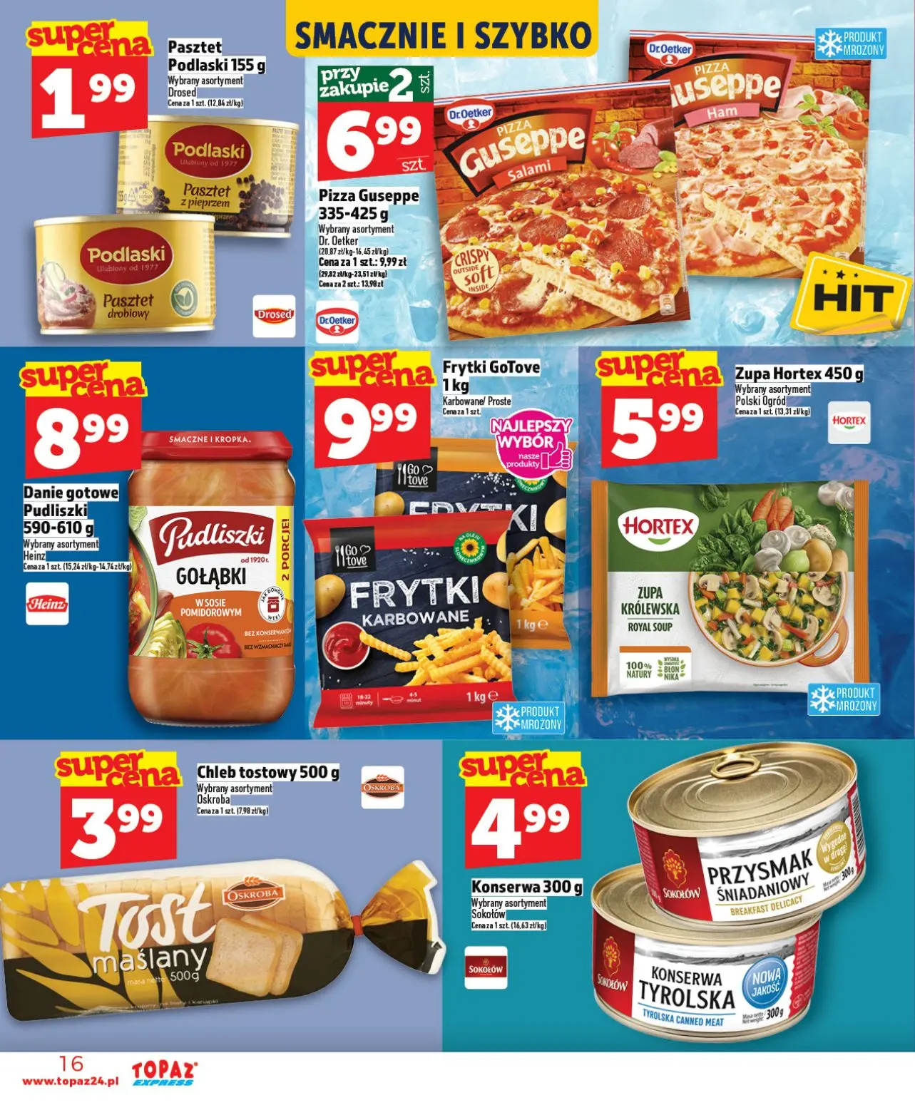 gazetka promocyjna Topaz Express - Strona 16