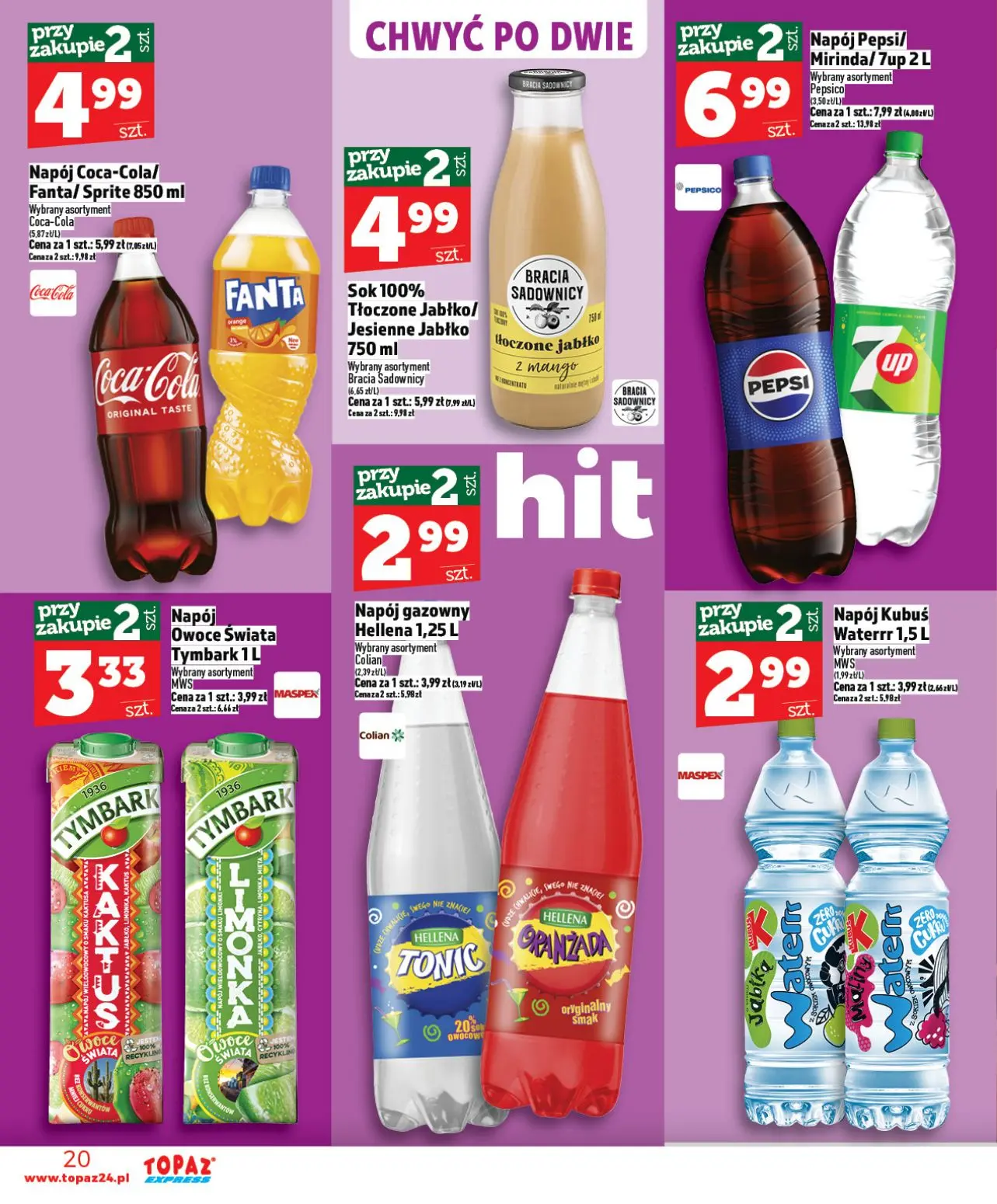 gazetka promocyjna Topaz Express - Strona 20