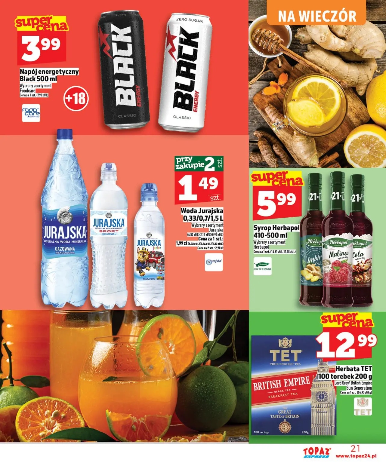 gazetka promocyjna Topaz Express - Strona 21