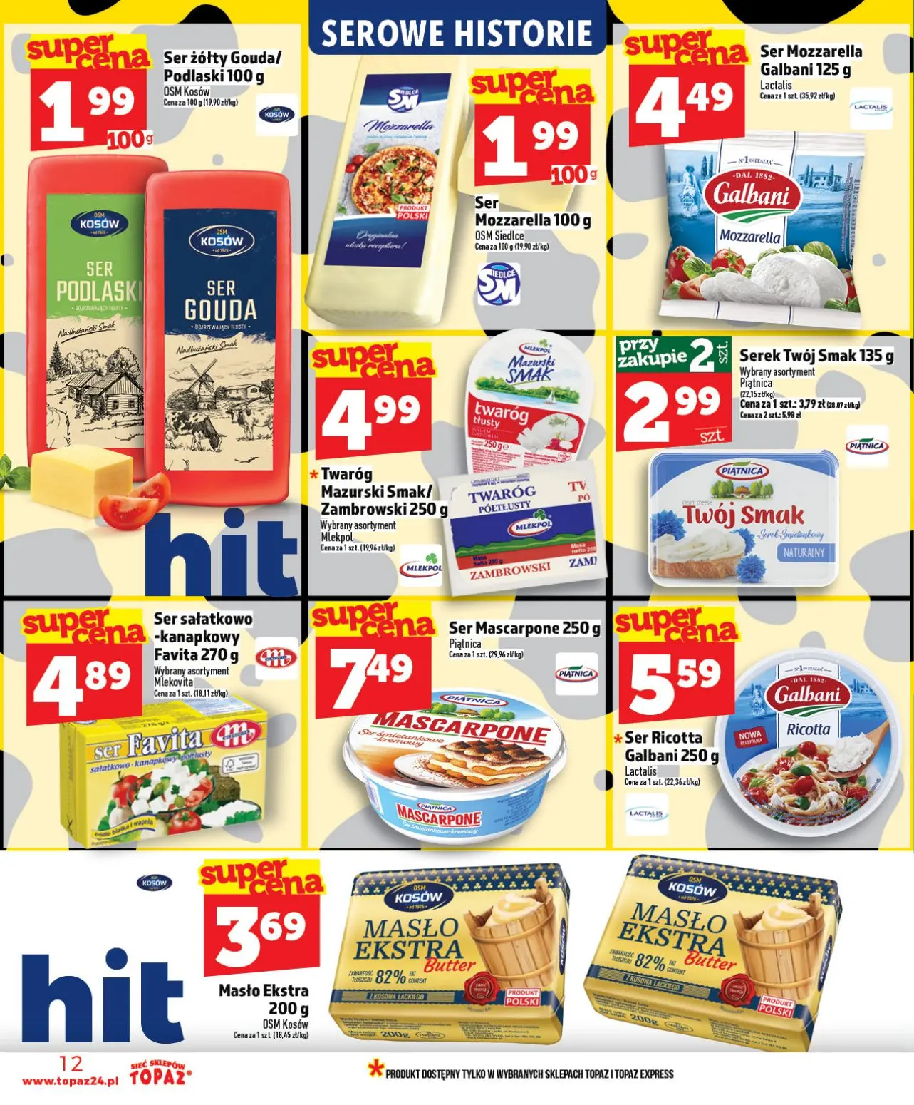 gazetka promocyjna Topaz Ogólna - Strona 12