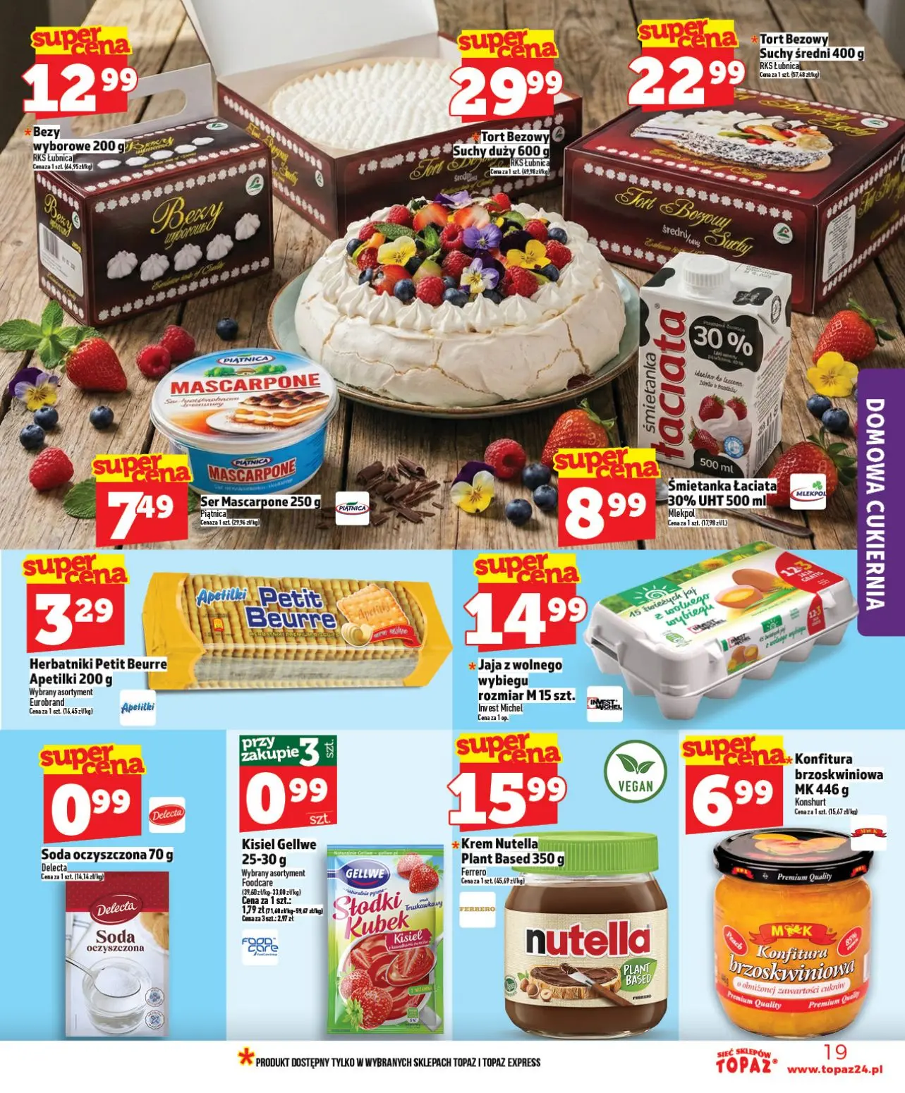 gazetka promocyjna Topaz Ogólna - Strona 19