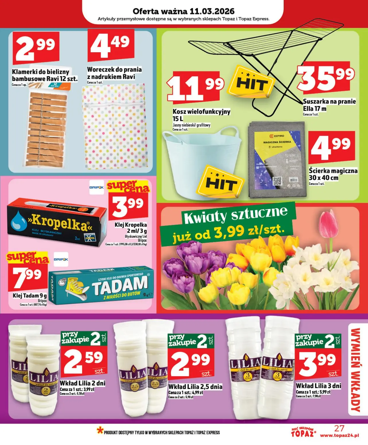 gazetka promocyjna Topaz Ogólna - Strona 27