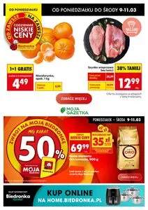 Gazetka promocyjna Biedronka, ważna od 2026-03-09 do 2026-03-11.