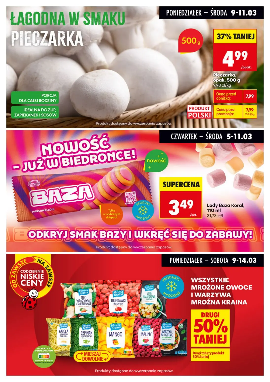 gazetka promocyjna Biedronka Biedronkowe oszczędności - Strona 7