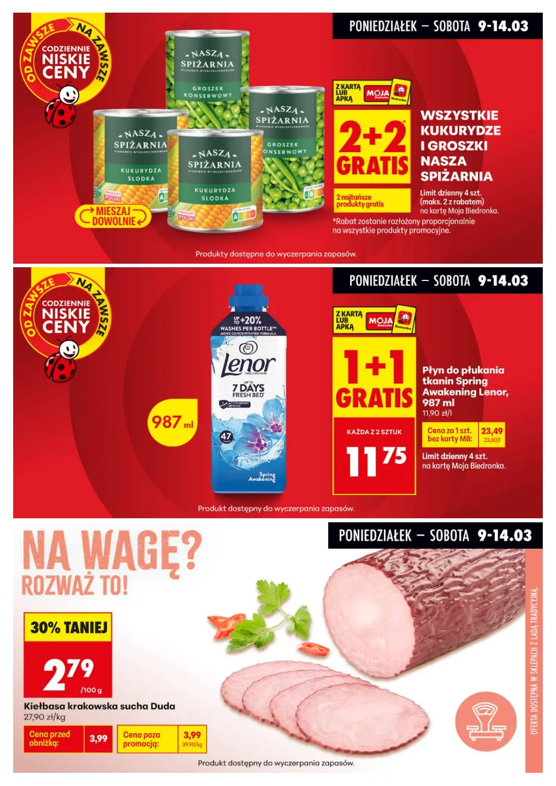 gazetka promocyjna Biedronka Biedronkowe oszczędności - Strona 9