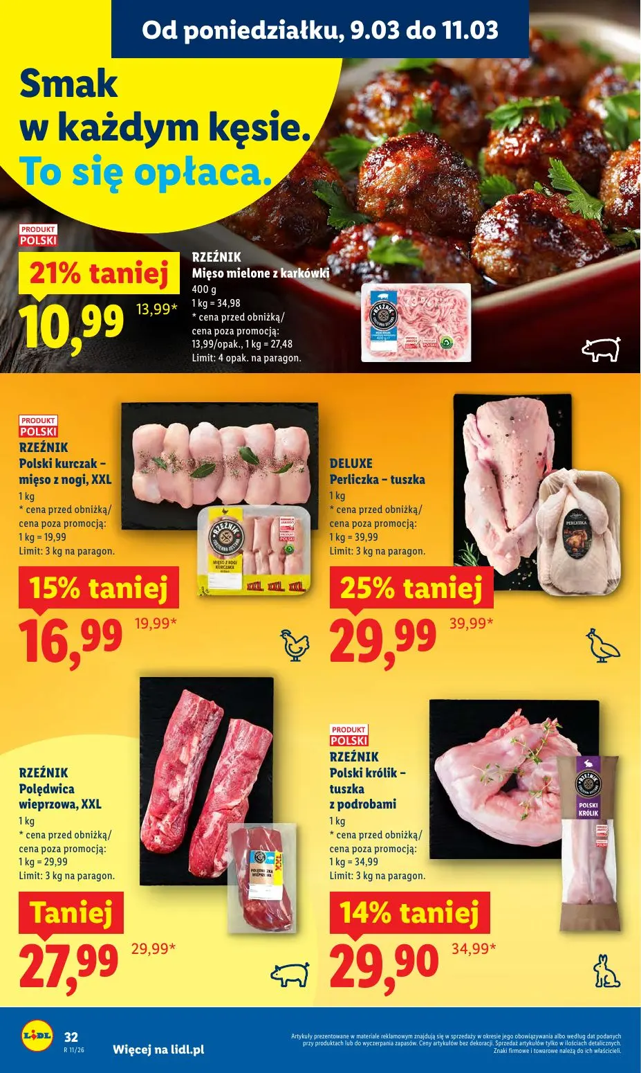gazetka promocyjna LIDL Od poniedziałku - Strona 32