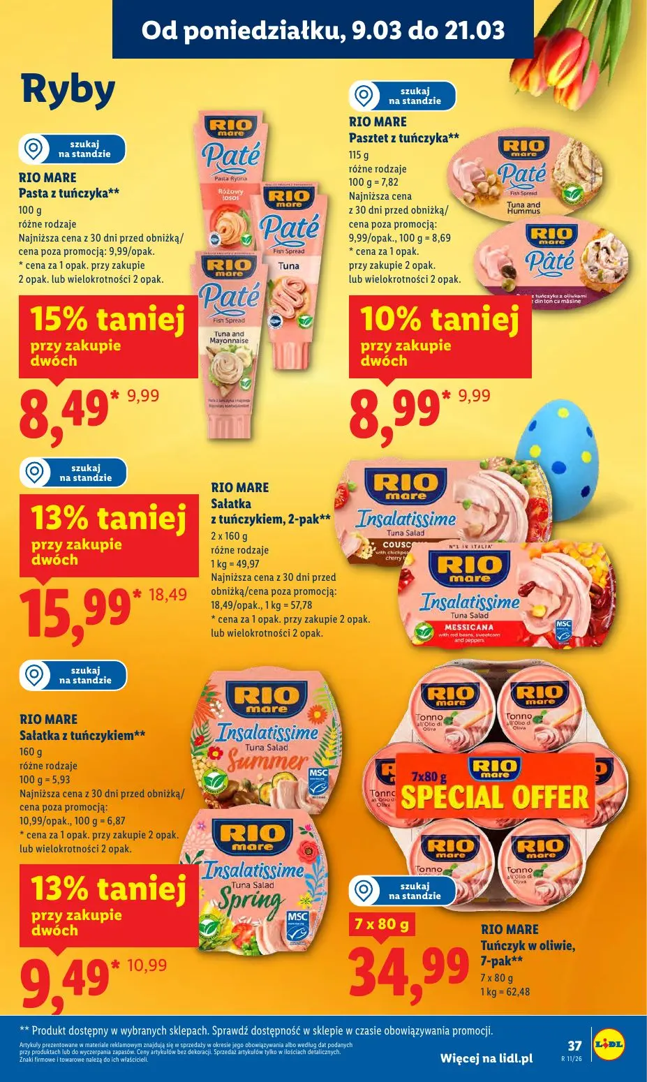 gazetka promocyjna LIDL Od poniedziałku - Strona 37
