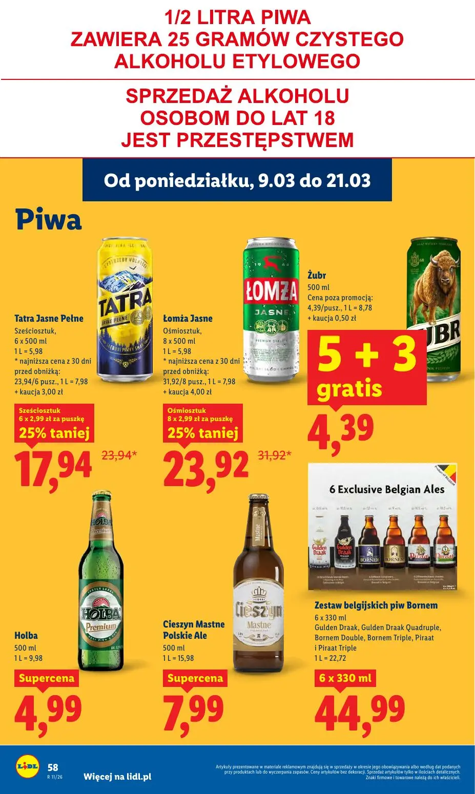 gazetka promocyjna LIDL Od poniedziałku - Strona 58