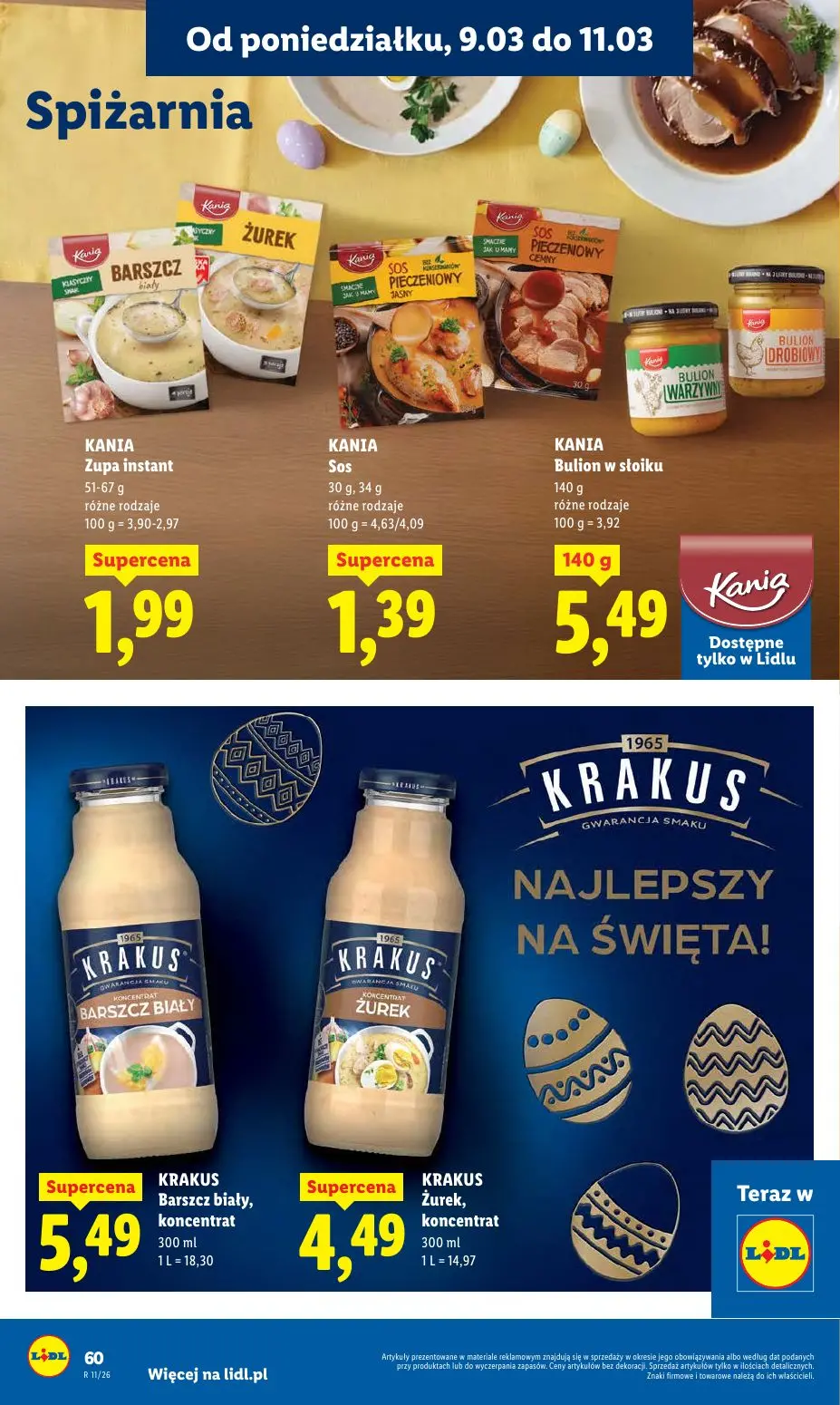 gazetka promocyjna LIDL Od poniedziałku - Strona 60