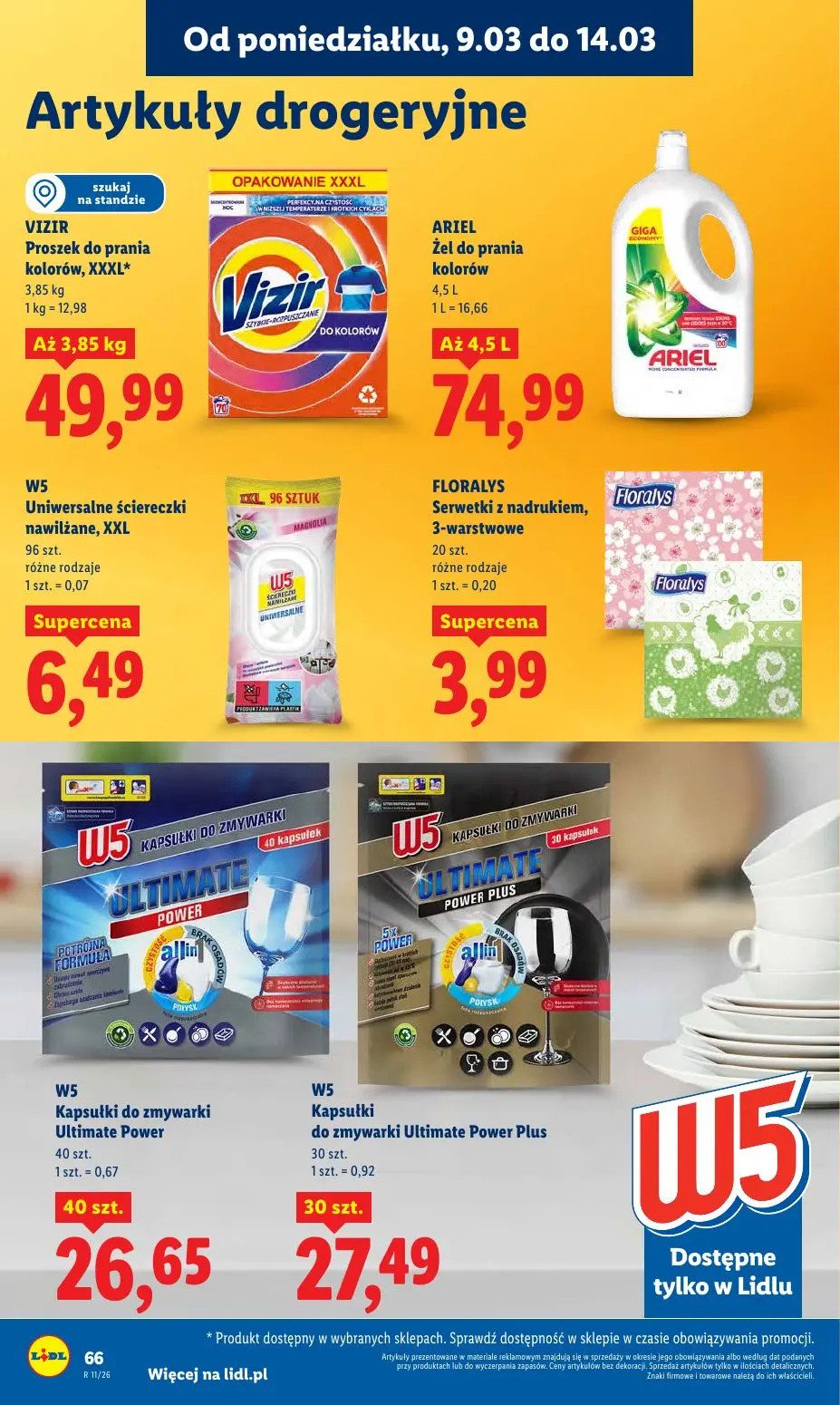 gazetka promocyjna LIDL Od poniedziałku - Strona 66