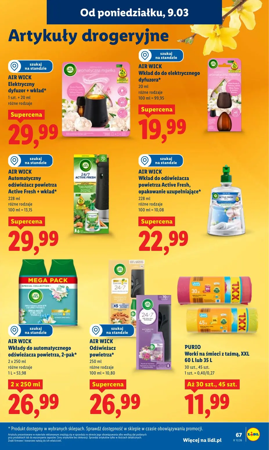 gazetka promocyjna LIDL Od poniedziałku - Strona 67