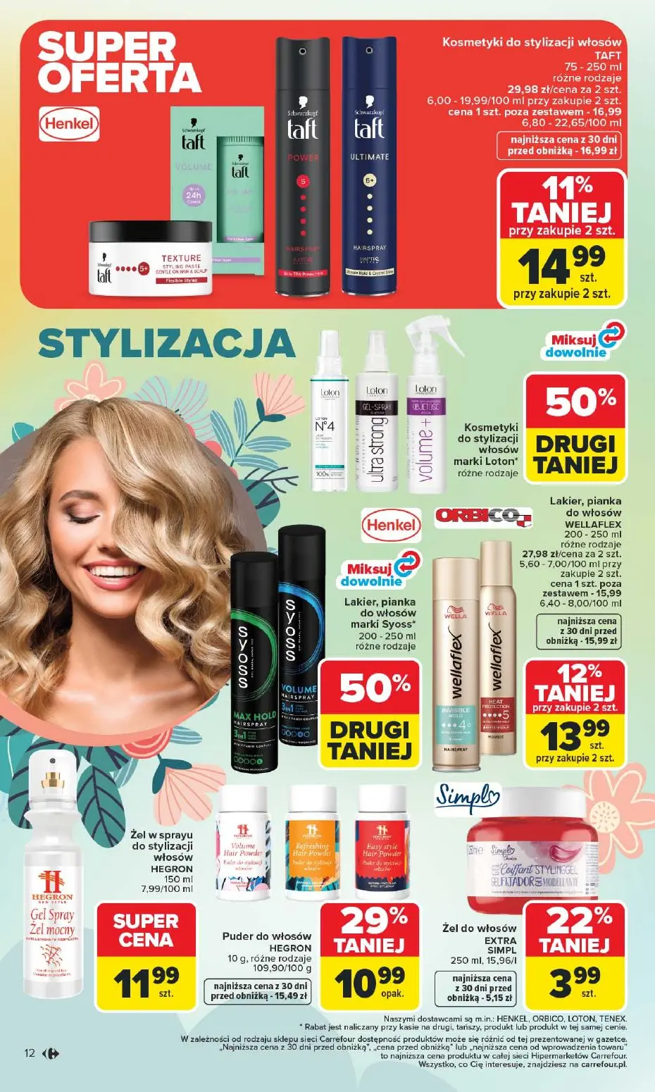 gazetka promocyjna Carrefour Hity dla urody - Strona 12