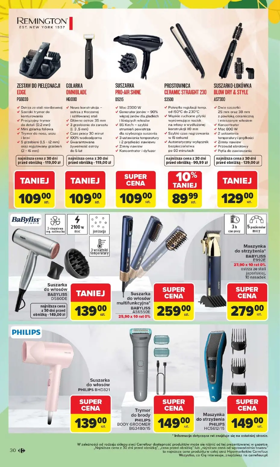 gazetka promocyjna Carrefour Hity dla urody - Strona 30