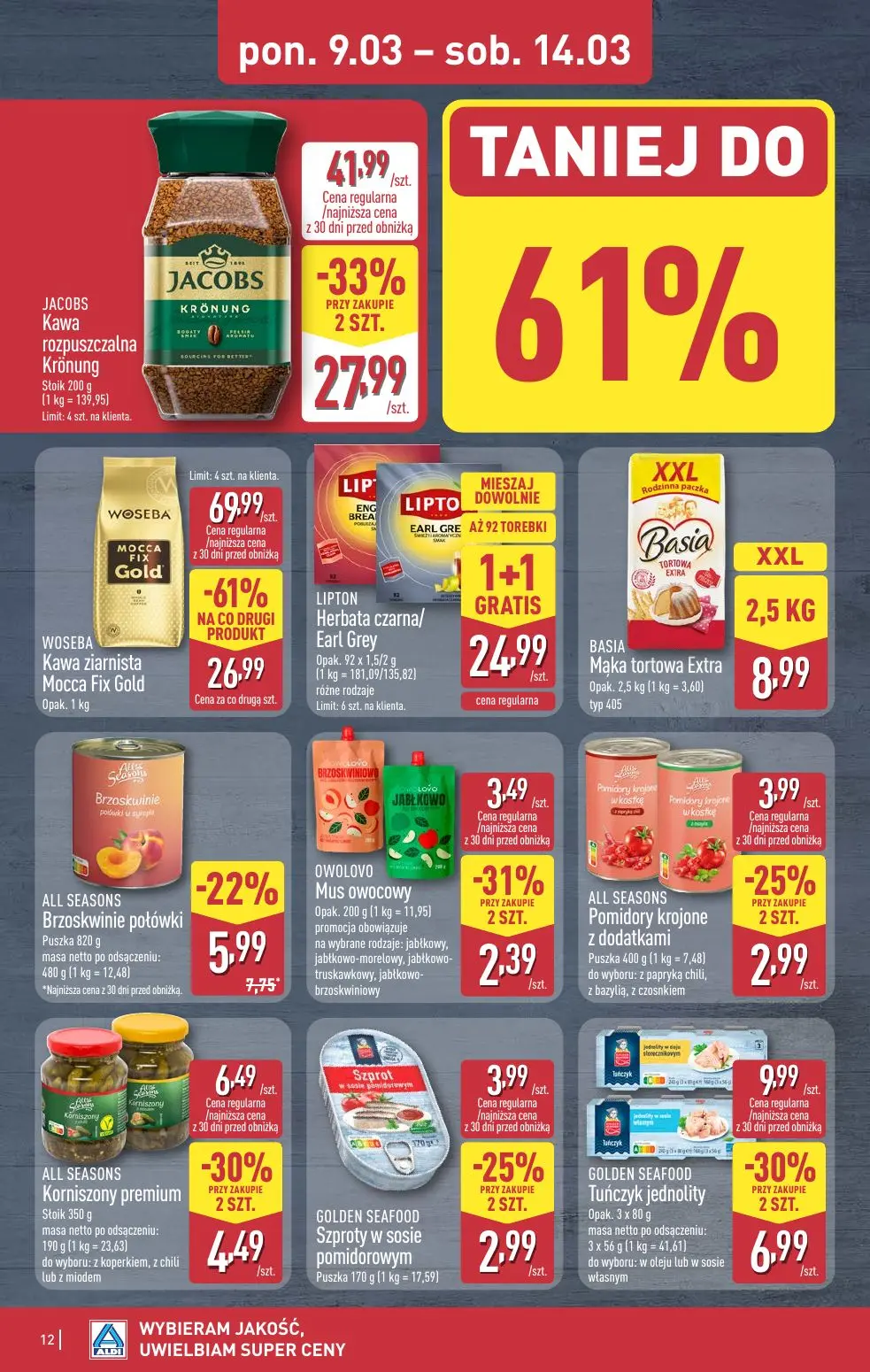 gazetka promocyjna ALDI Jest tanio! - Strona 12