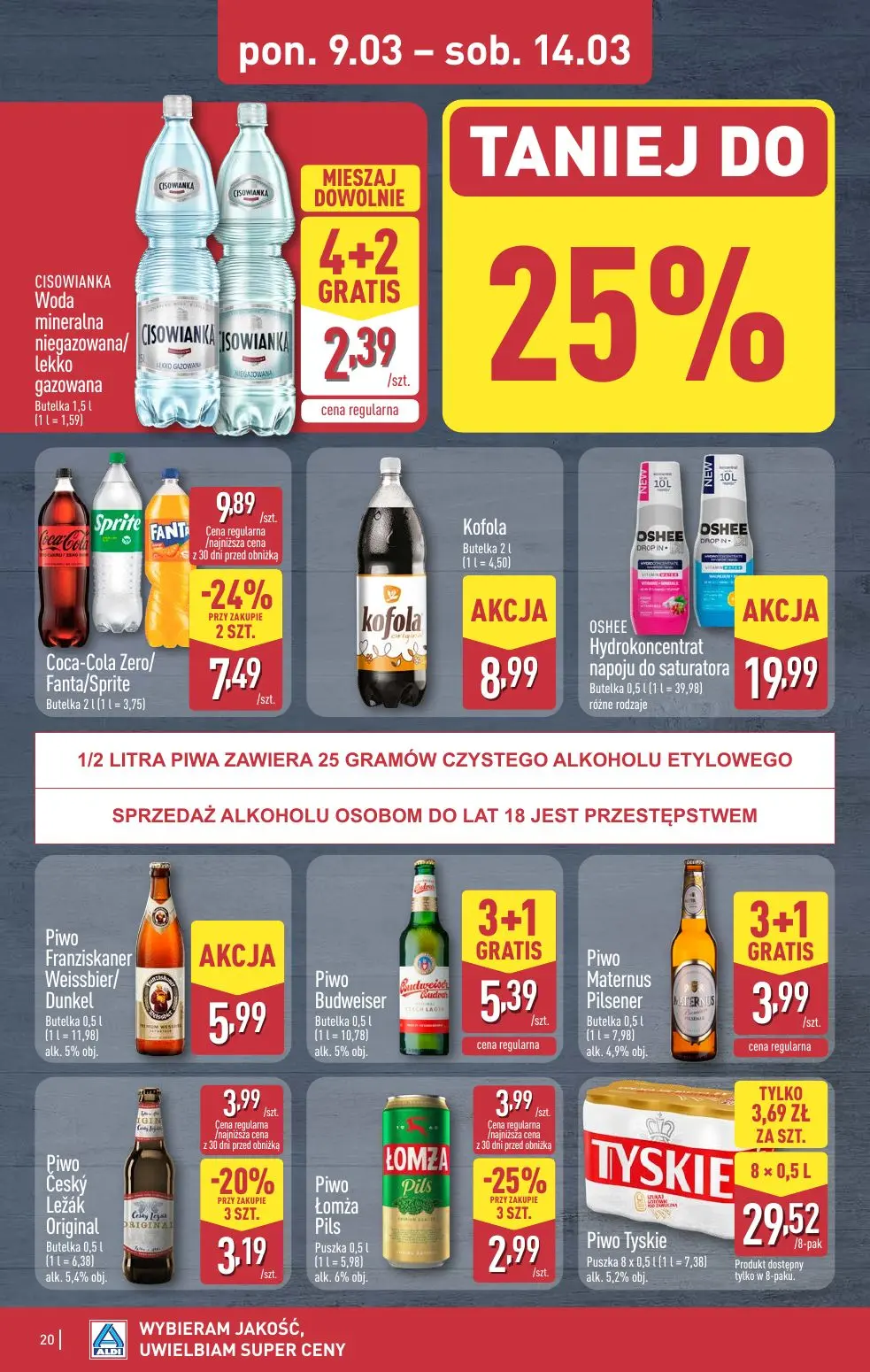 gazetka promocyjna ALDI Jest tanio! - Strona 20