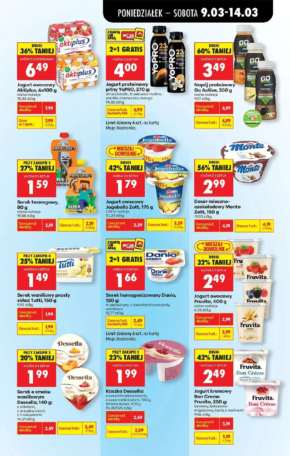 gazetka promocyjna Biedronka Od poniedziałku - Strona 43