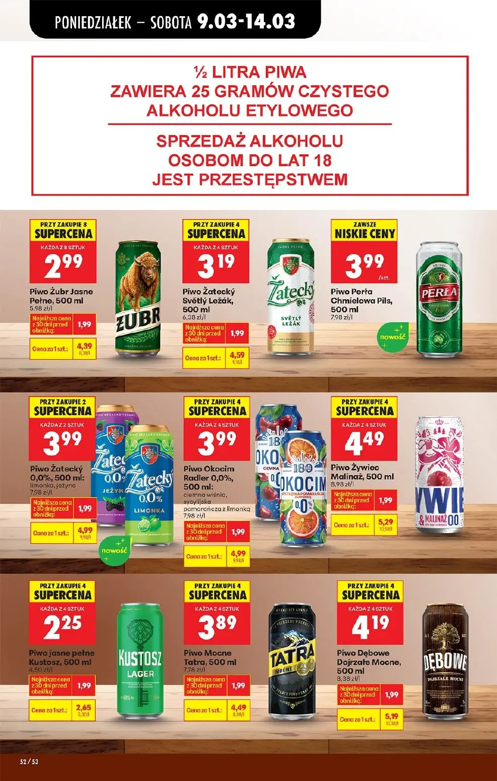 gazetka promocyjna Biedronka Od poniedziałku - Strona 62