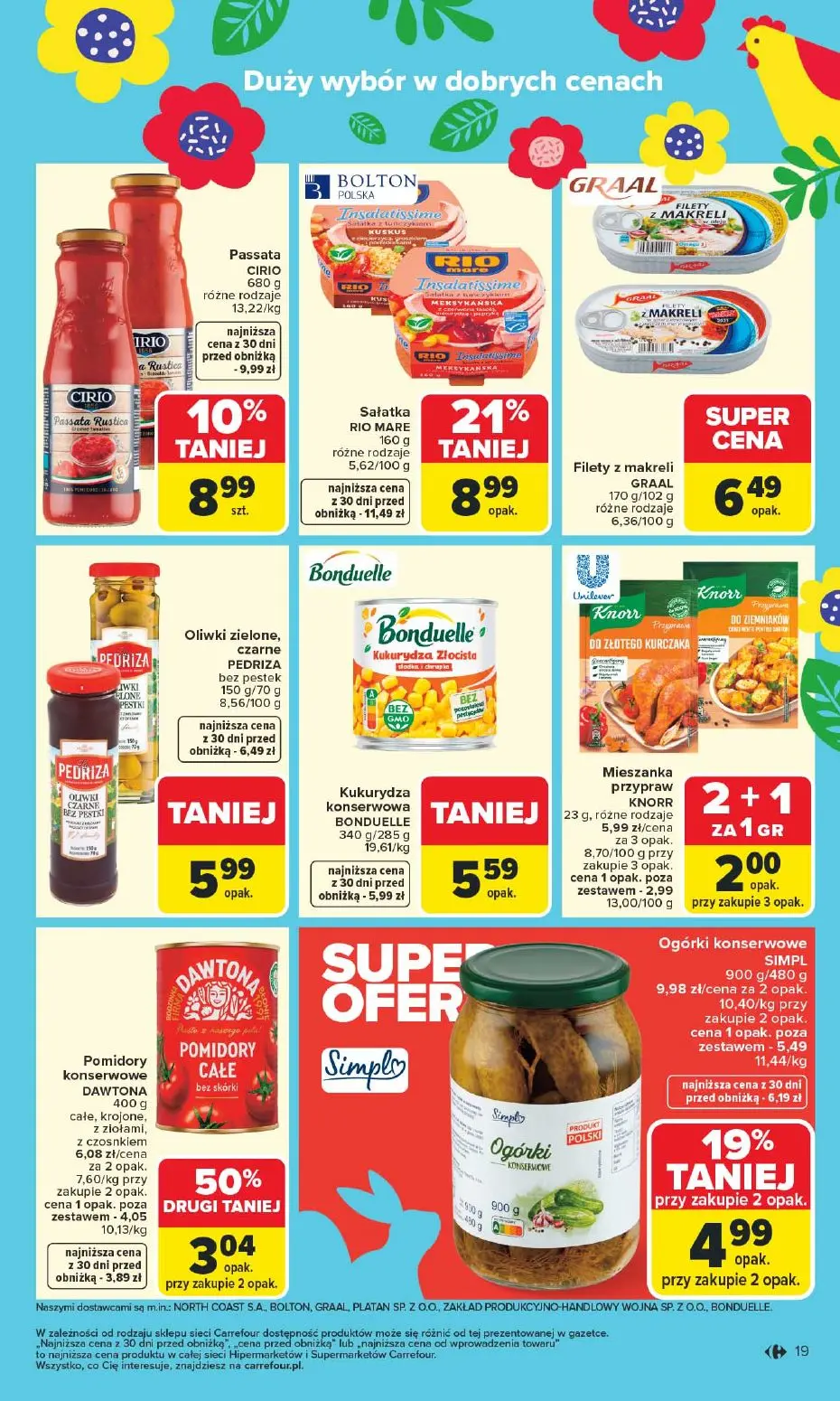gazetka promocyjna Carrefour Market Wielkanoc smakuje lepiej - Strona 21