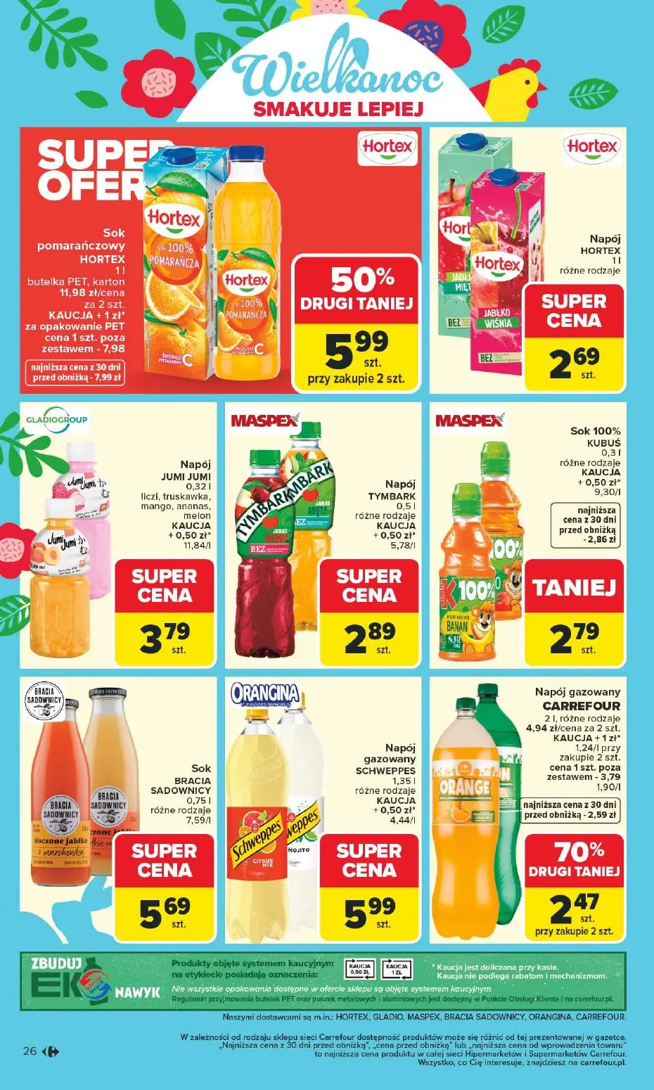 gazetka promocyjna Carrefour Market Wielkanoc smakuje lepiej - Strona 28