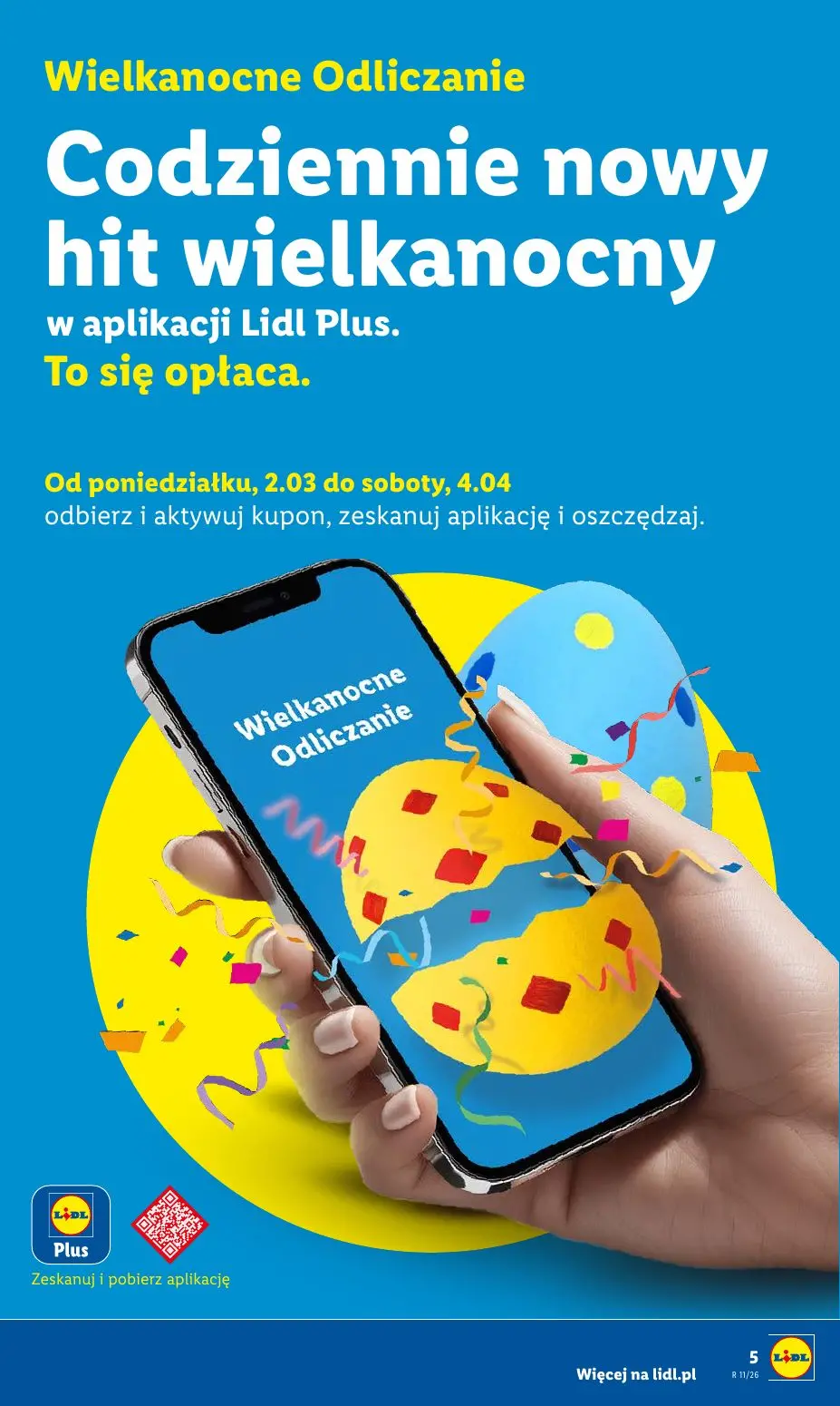 gazetka promocyjna LIDL Wielkanoc pełna radości - Strona 5