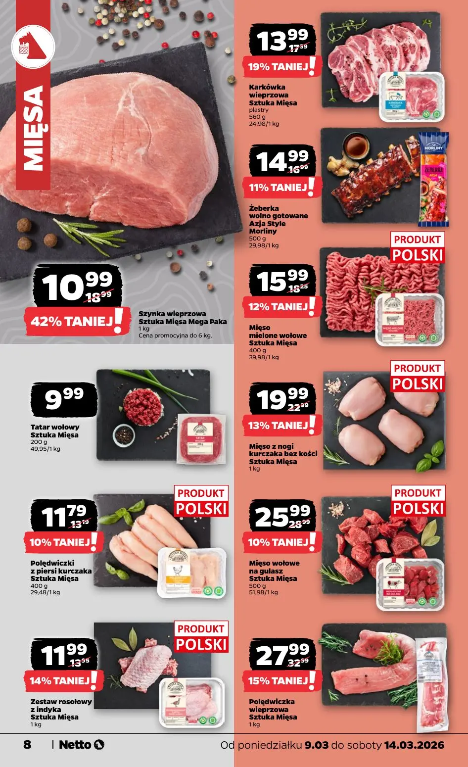 gazetka promocyjna NETTO Tanio i świeżo - Strona 8