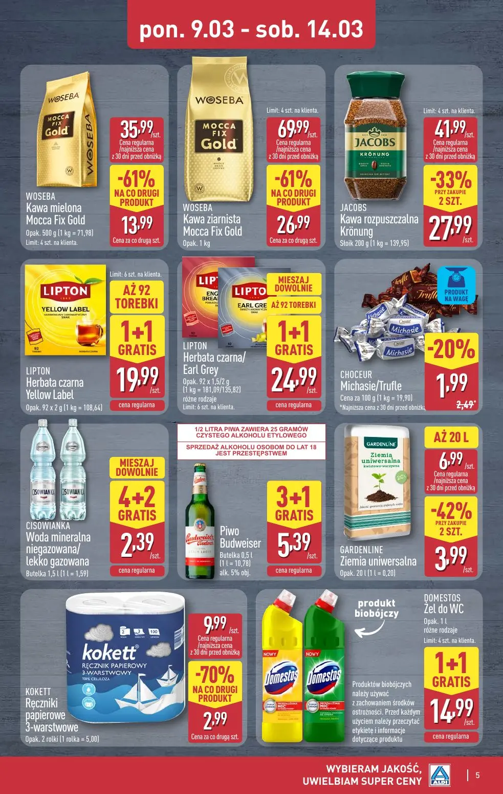 gazetka promocyjna ALDI Wybieram ALDI na tani WEEKEND - Strona 5
