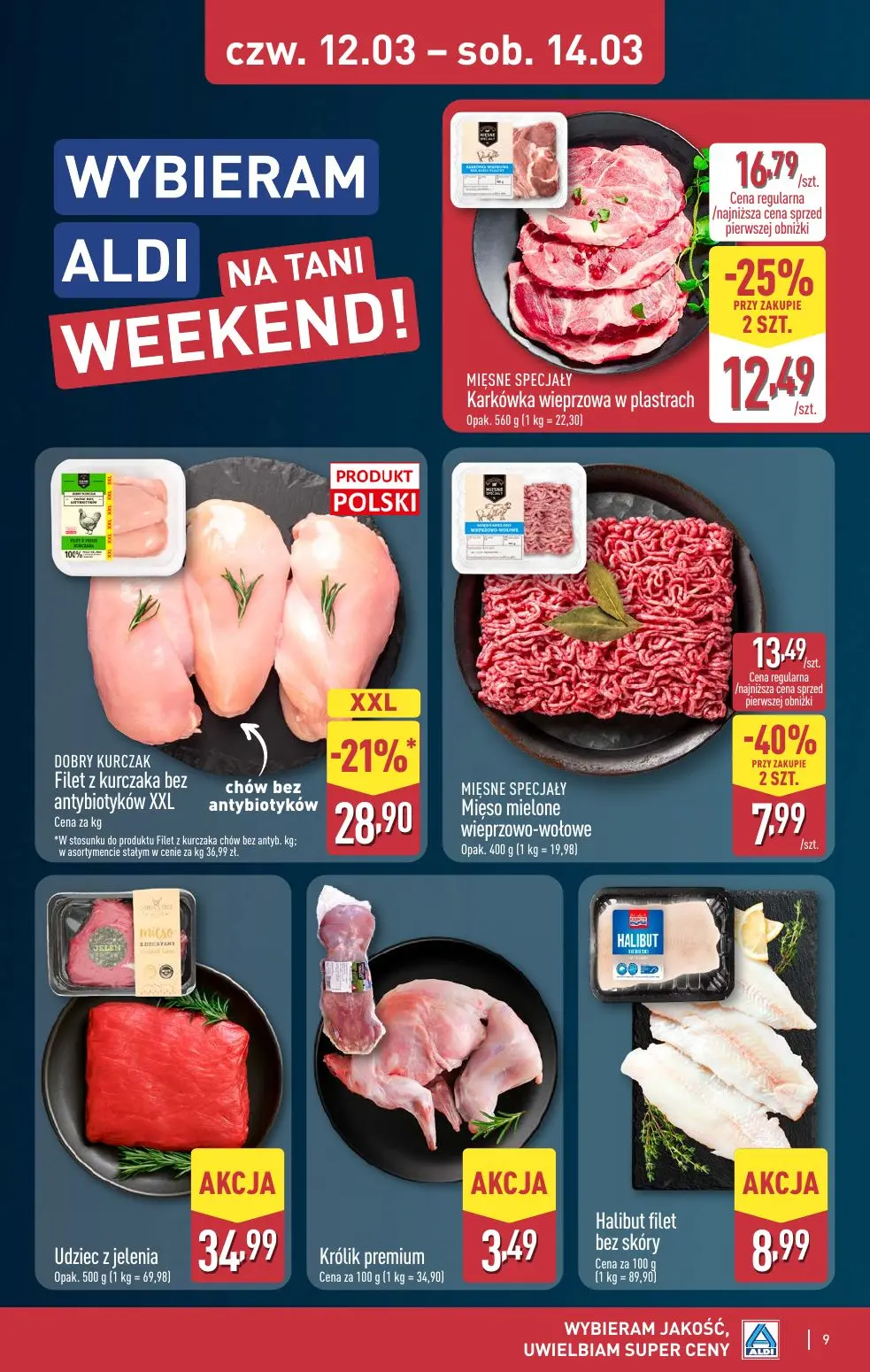 gazetka promocyjna ALDI Wybieram ALDI na tani WEEKEND - Strona 9