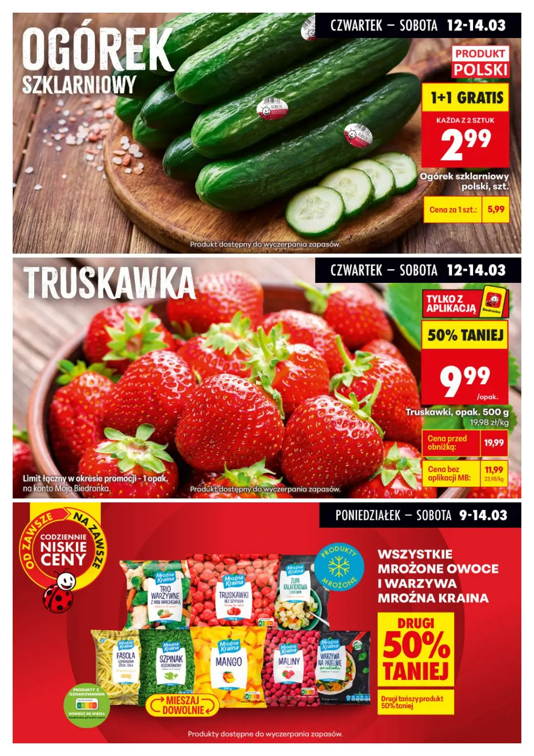 gazetka promocyjna Biedronka Biedronkowe oszczędności - Strona 7