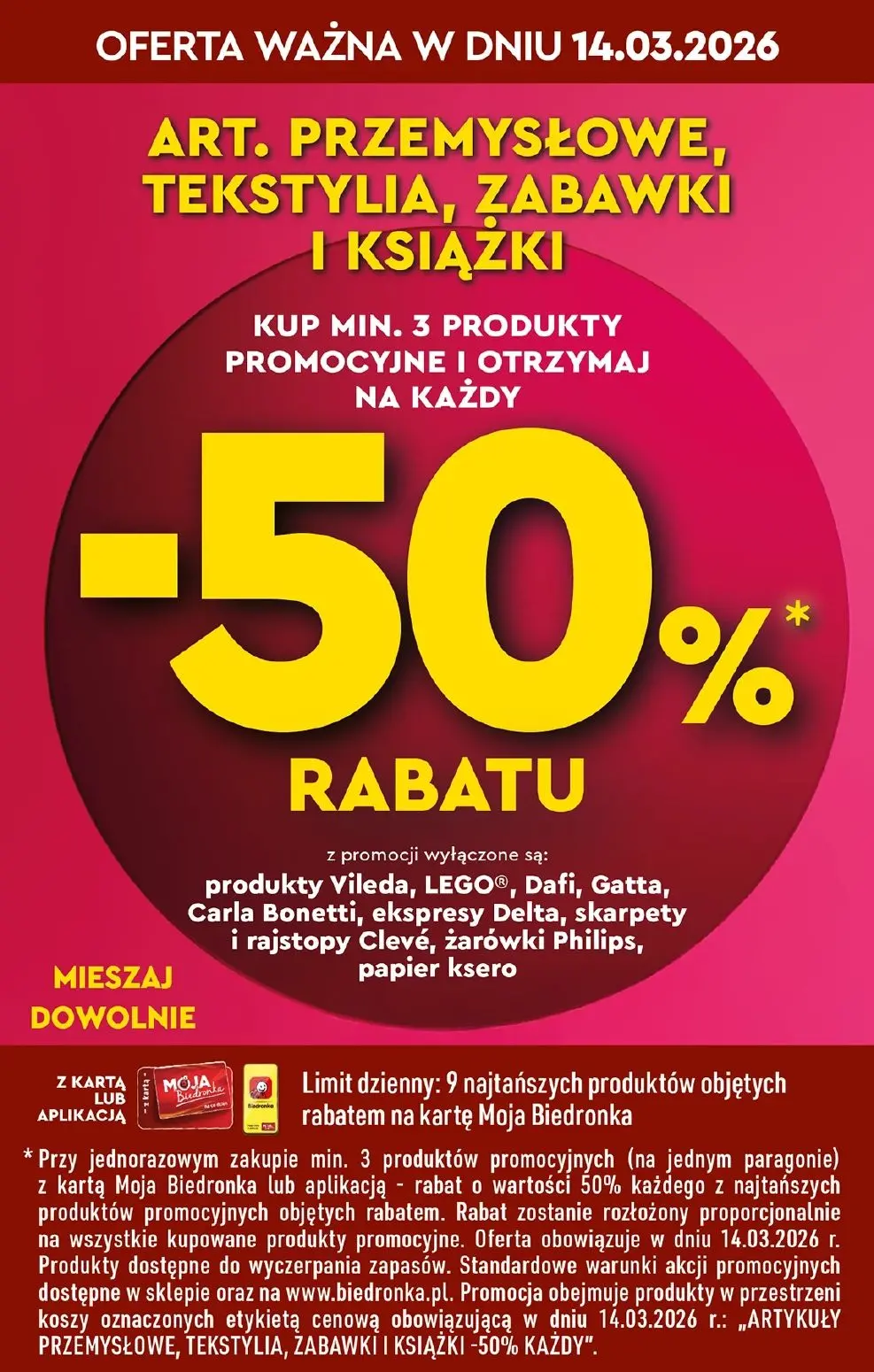 gazetka promocyjna Biedronka Najtańsza Sobota - Strona 3