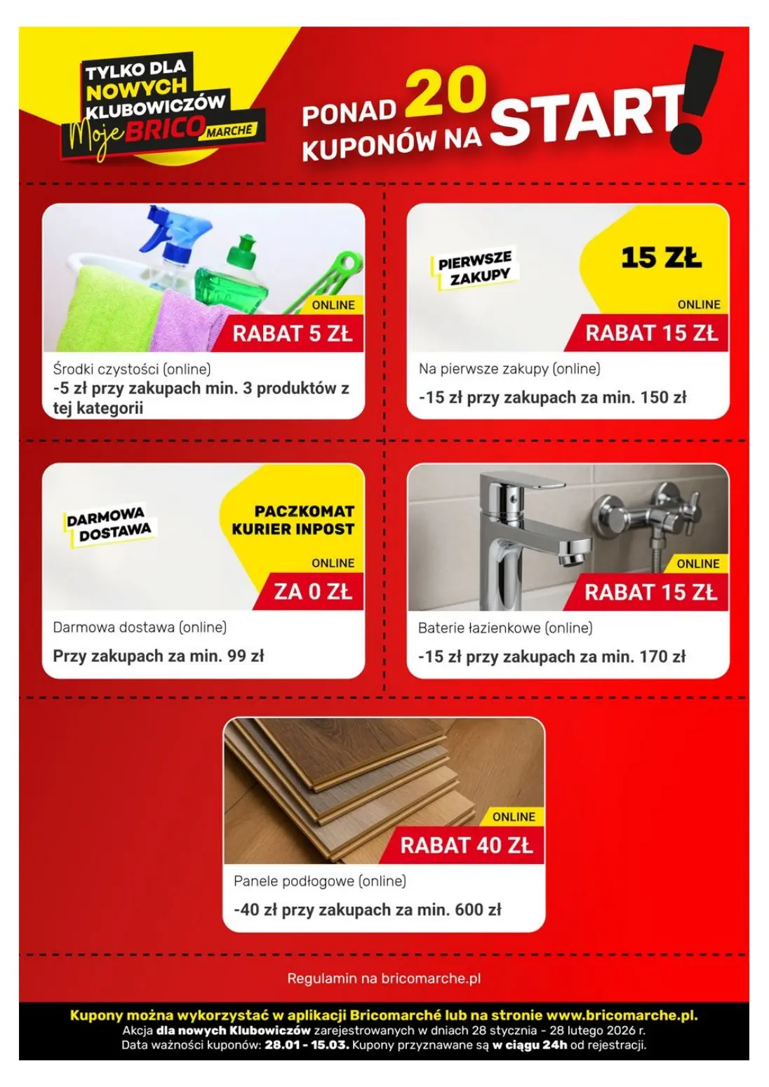 gazetka promocyjna BRICOMARCHE Ponad 20 kuponów na Start - Strona 4