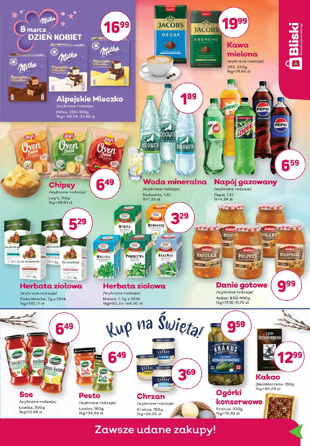 gazetka promocyjna Społem Zawiercie Zawsze udane zakupy! - Strona 3