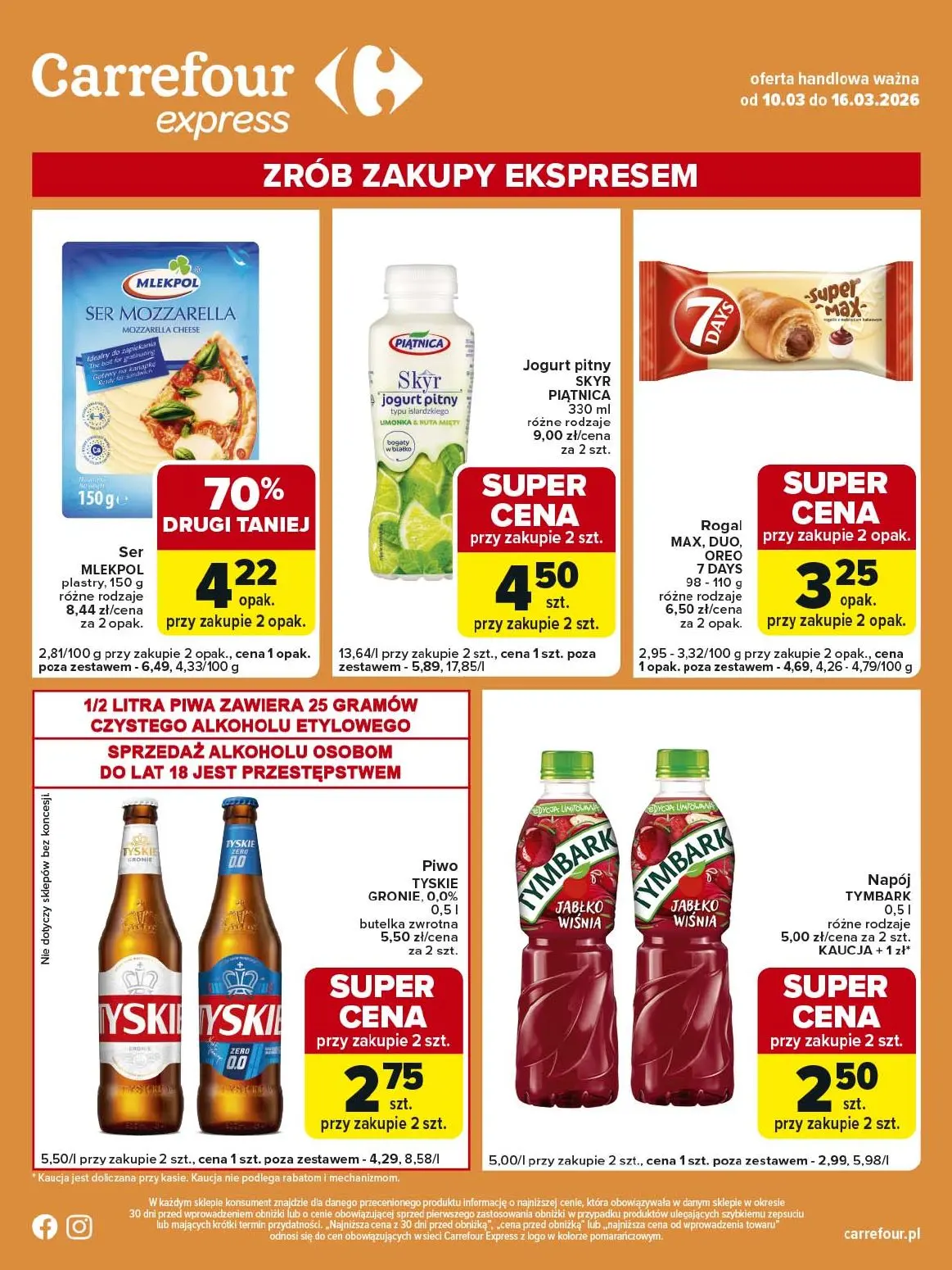 gazetka promocyjna Carrefour Express Zrób zakupy ekspresem - Strona 2