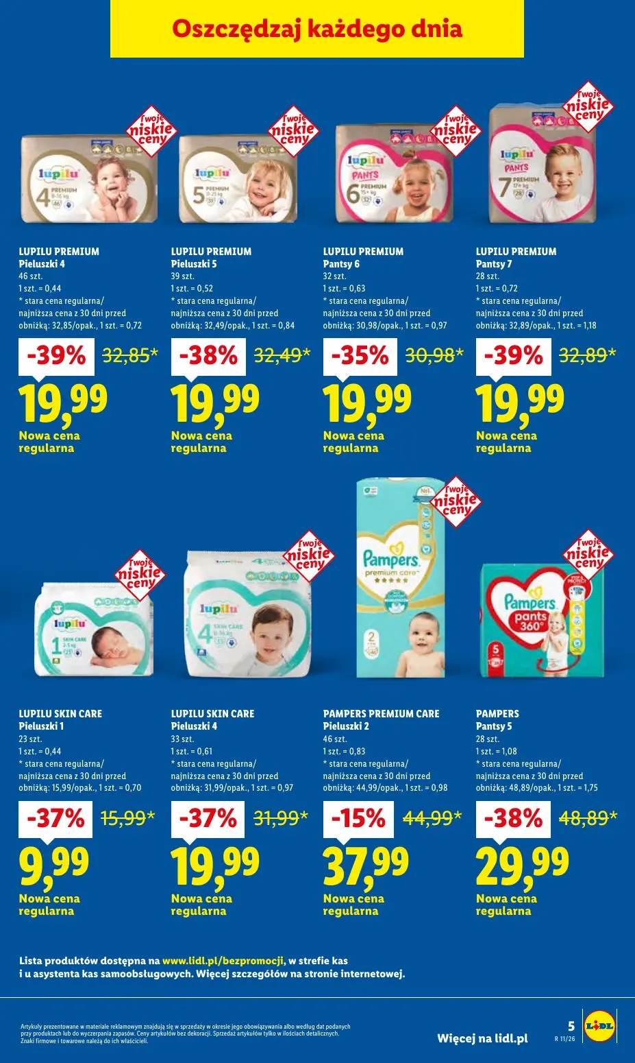 gazetka promocyjna LIDL Rewolucja cenowa! - Strona 5
