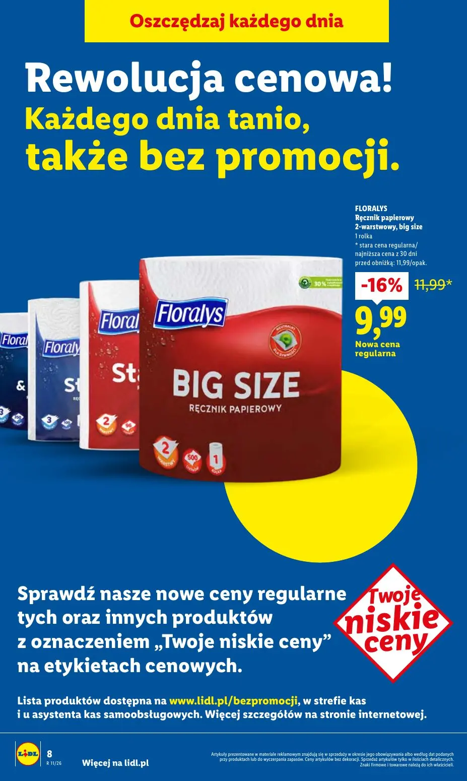 gazetka promocyjna LIDL Rewolucja cenowa! - Strona 8