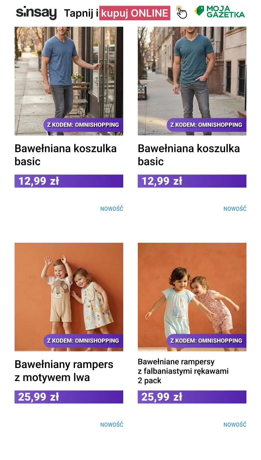 gazetka promocyjna Sinsay 🦋 kod: OMNISHOPPING 👈 - Strona 4