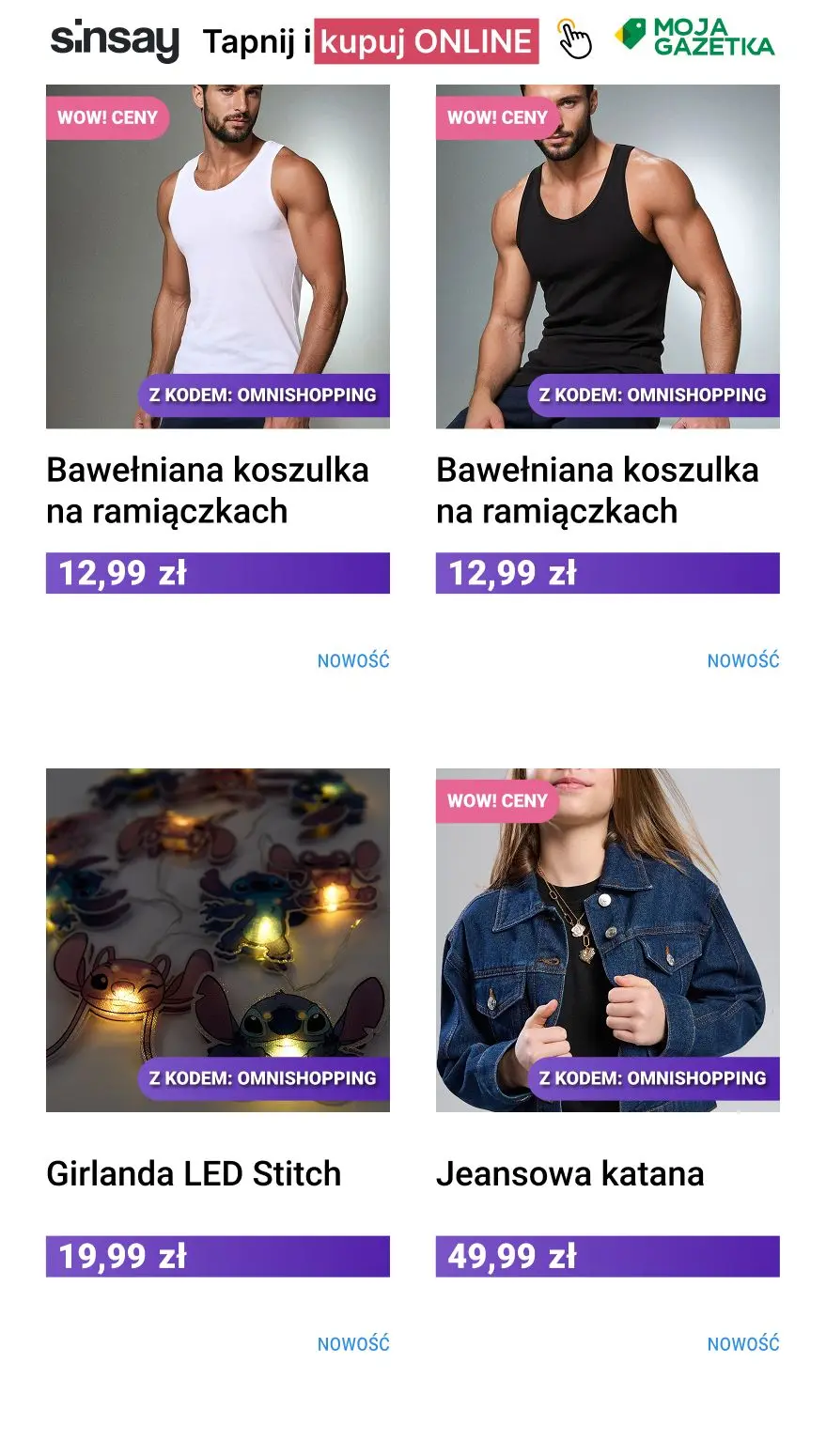 gazetka promocyjna Sinsay 🦋 kod: OMNISHOPPING 👈 - Strona 5