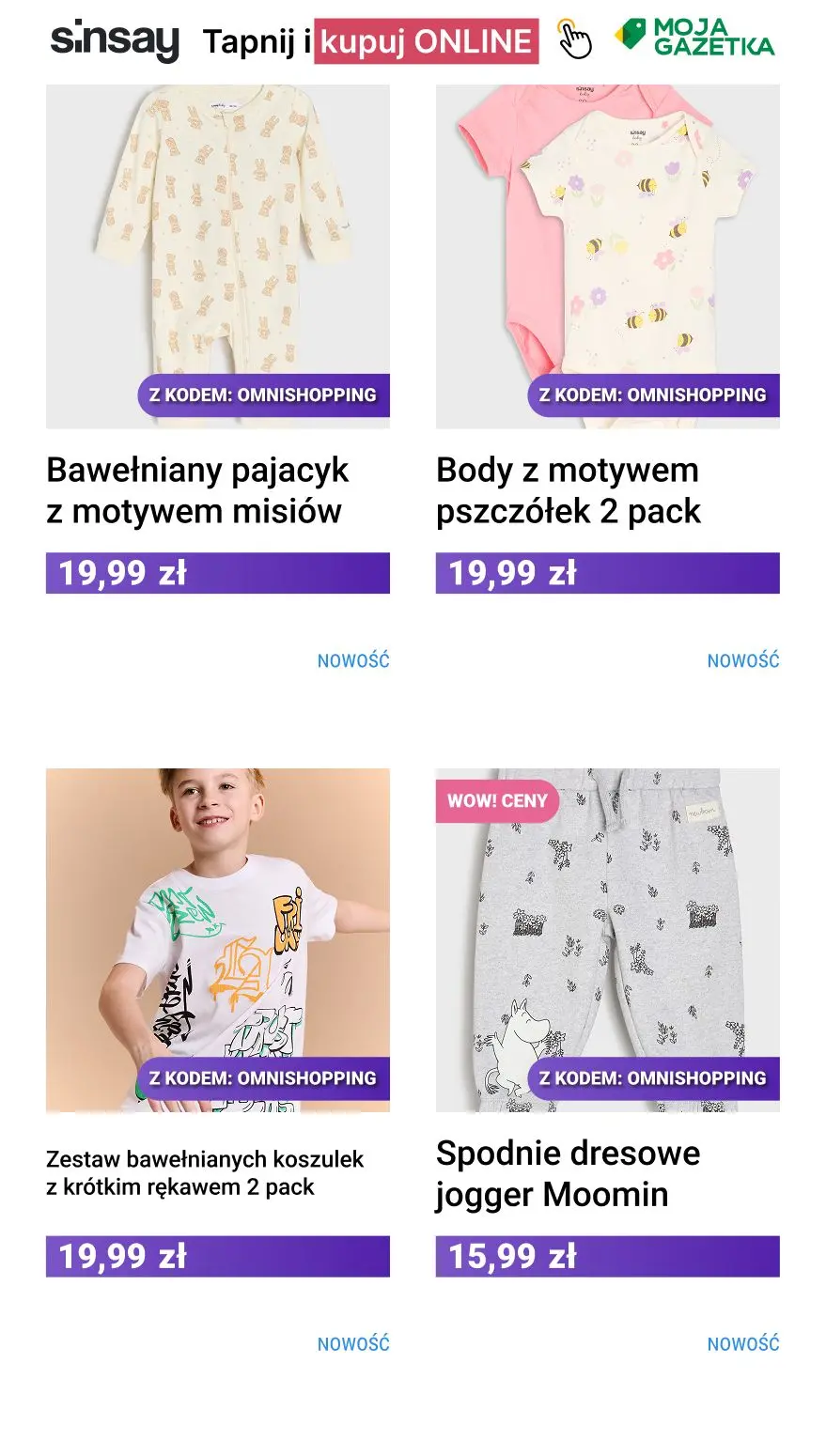 gazetka promocyjna Sinsay 🦋 kod: OMNISHOPPING 👈 - Strona 7