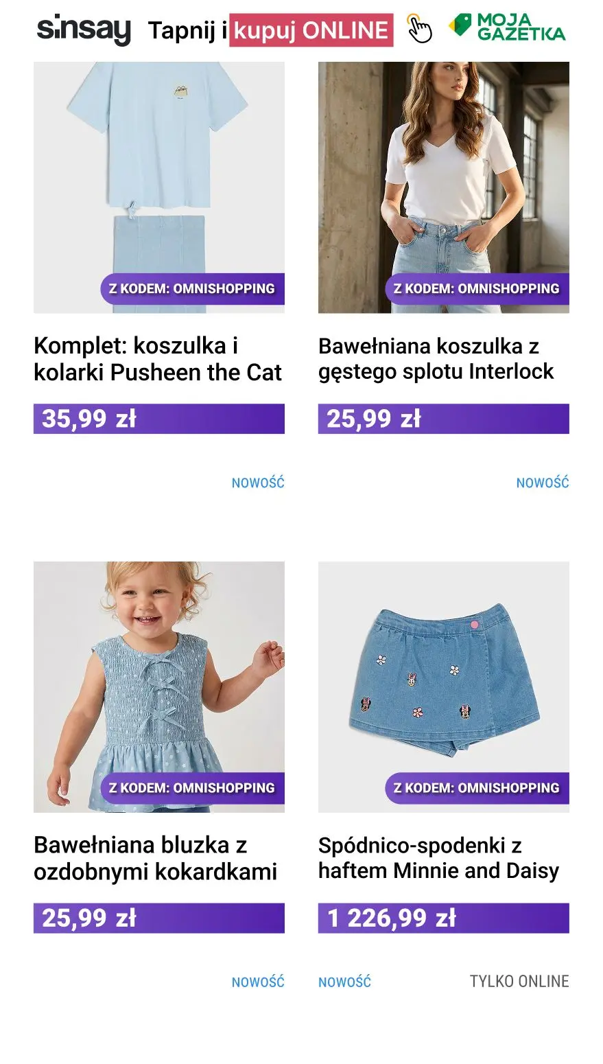gazetka promocyjna Sinsay 🦋 kod: OMNISHOPPING 👈 - Strona 8