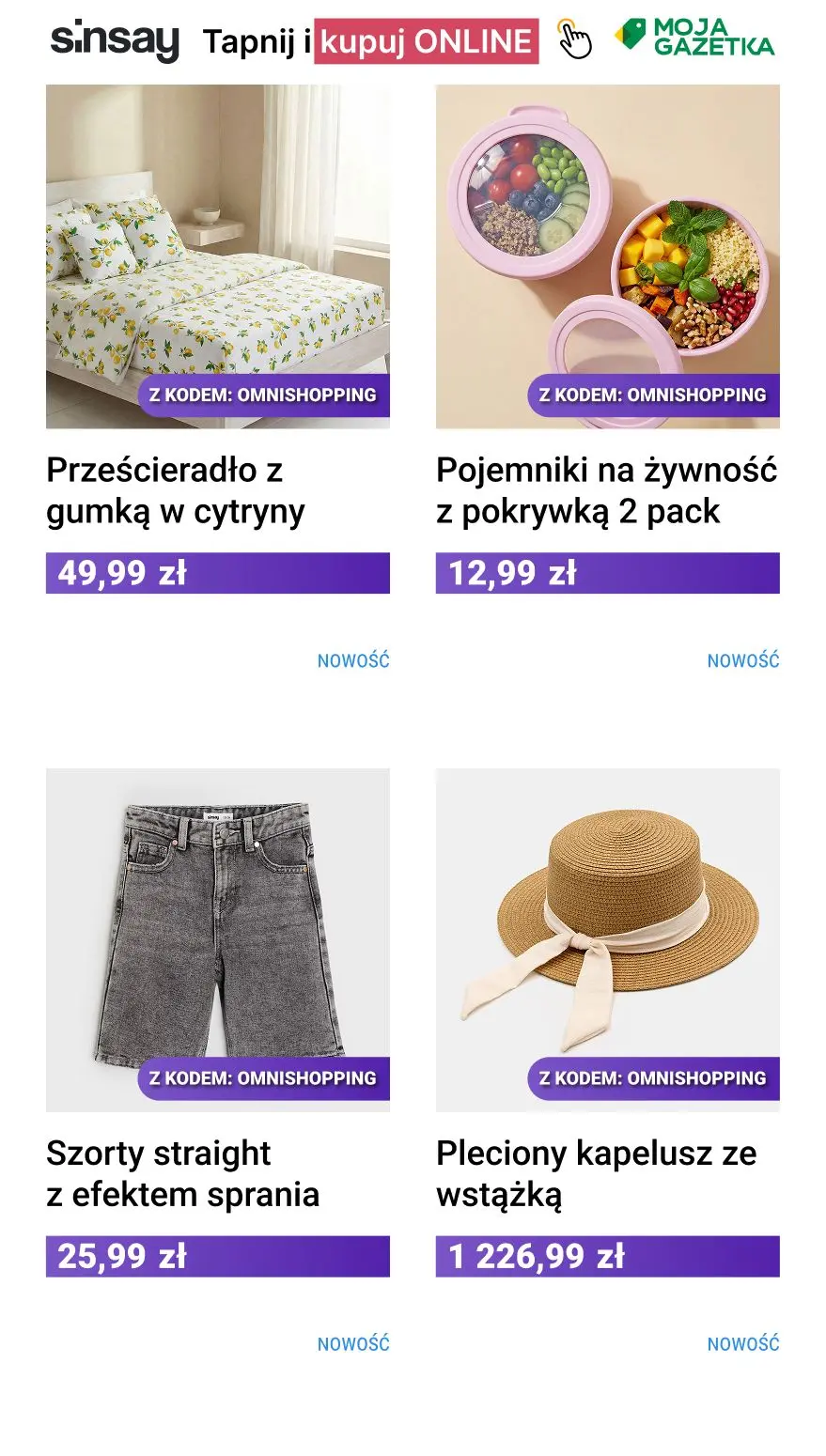 gazetka promocyjna Sinsay 🦋 kod: OMNISHOPPING 👈 - Strona 9