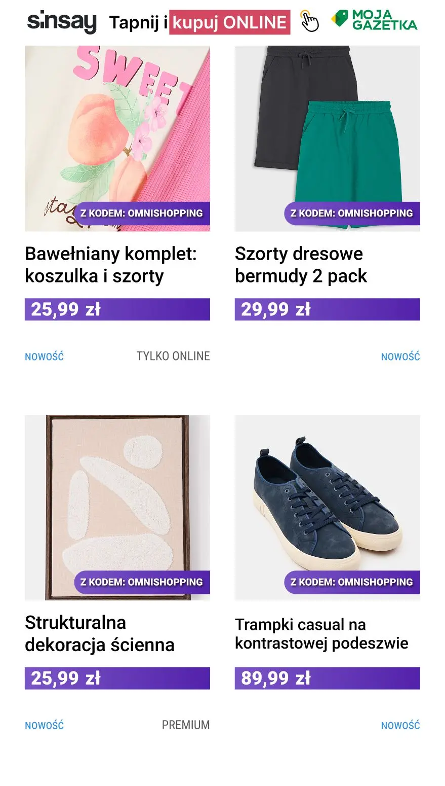gazetka promocyjna Sinsay 🦋 kod: OMNISHOPPING 👈 - Strona 10
