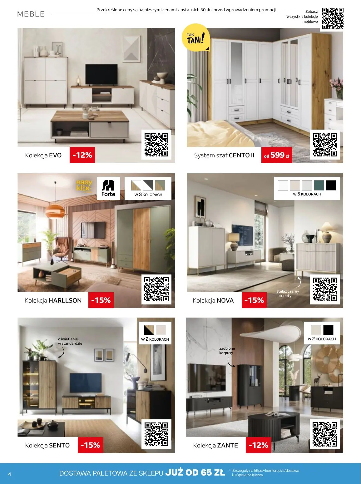 gazetka promocyjna KOMFORT Podkreśl wnętrze - Strona 4