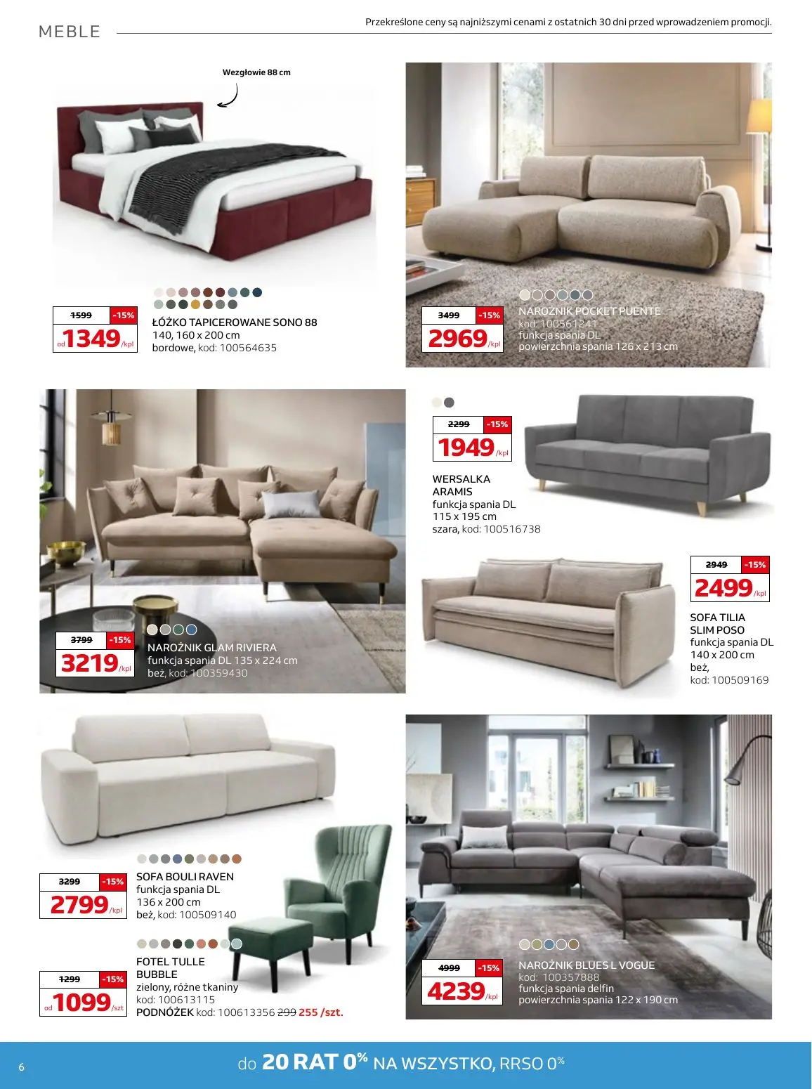 gazetka promocyjna KOMFORT Podkreśl wnętrze - Strona 6