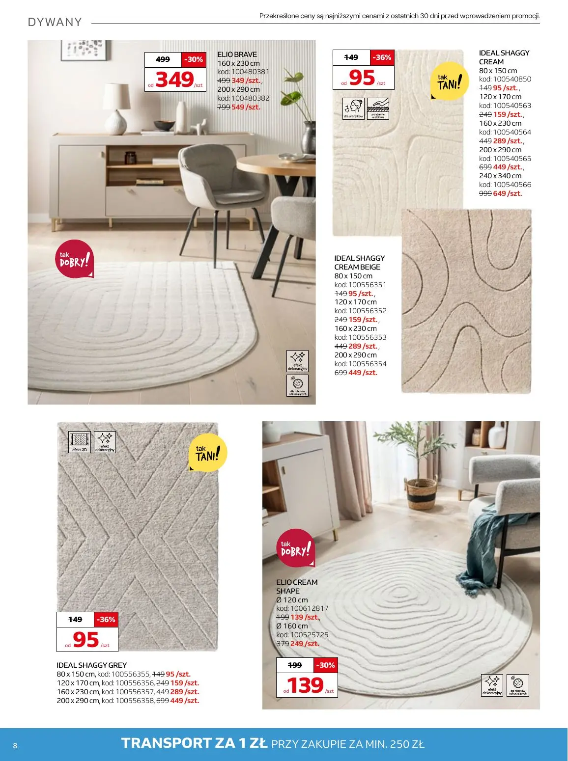 gazetka promocyjna KOMFORT Podkreśl wnętrze - Strona 8