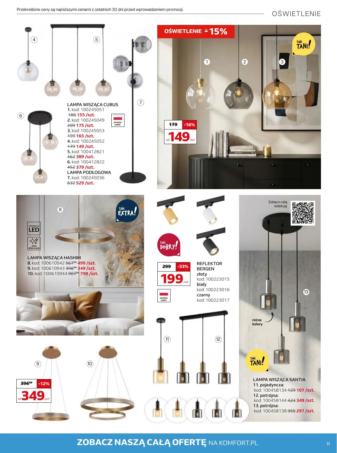 gazetka promocyjna KOMFORT Podkreśl wnętrze - Strona 11